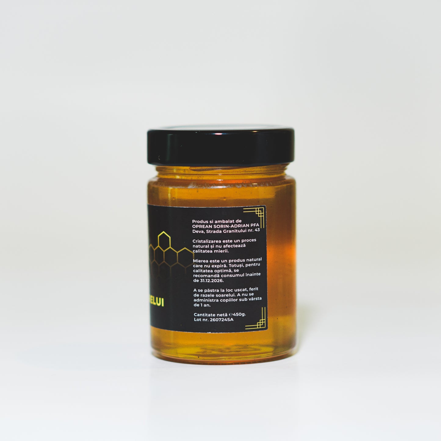 Miere de floarea-soarelui 450g